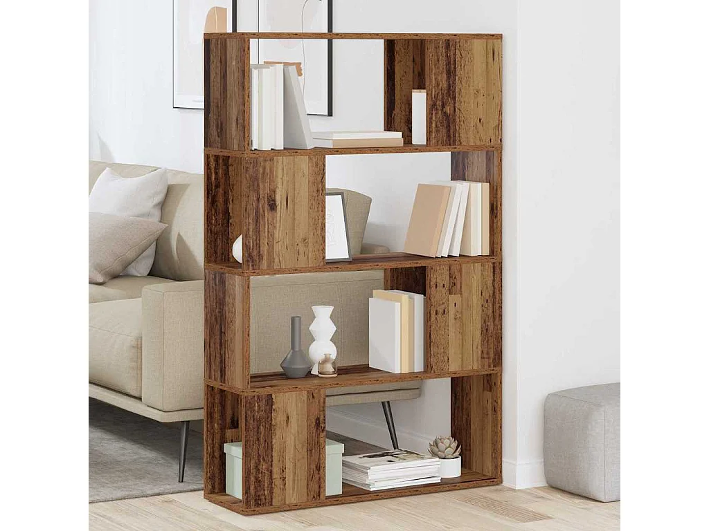 Centro di intrattenimento marrone 80 x 24 x 124 cm