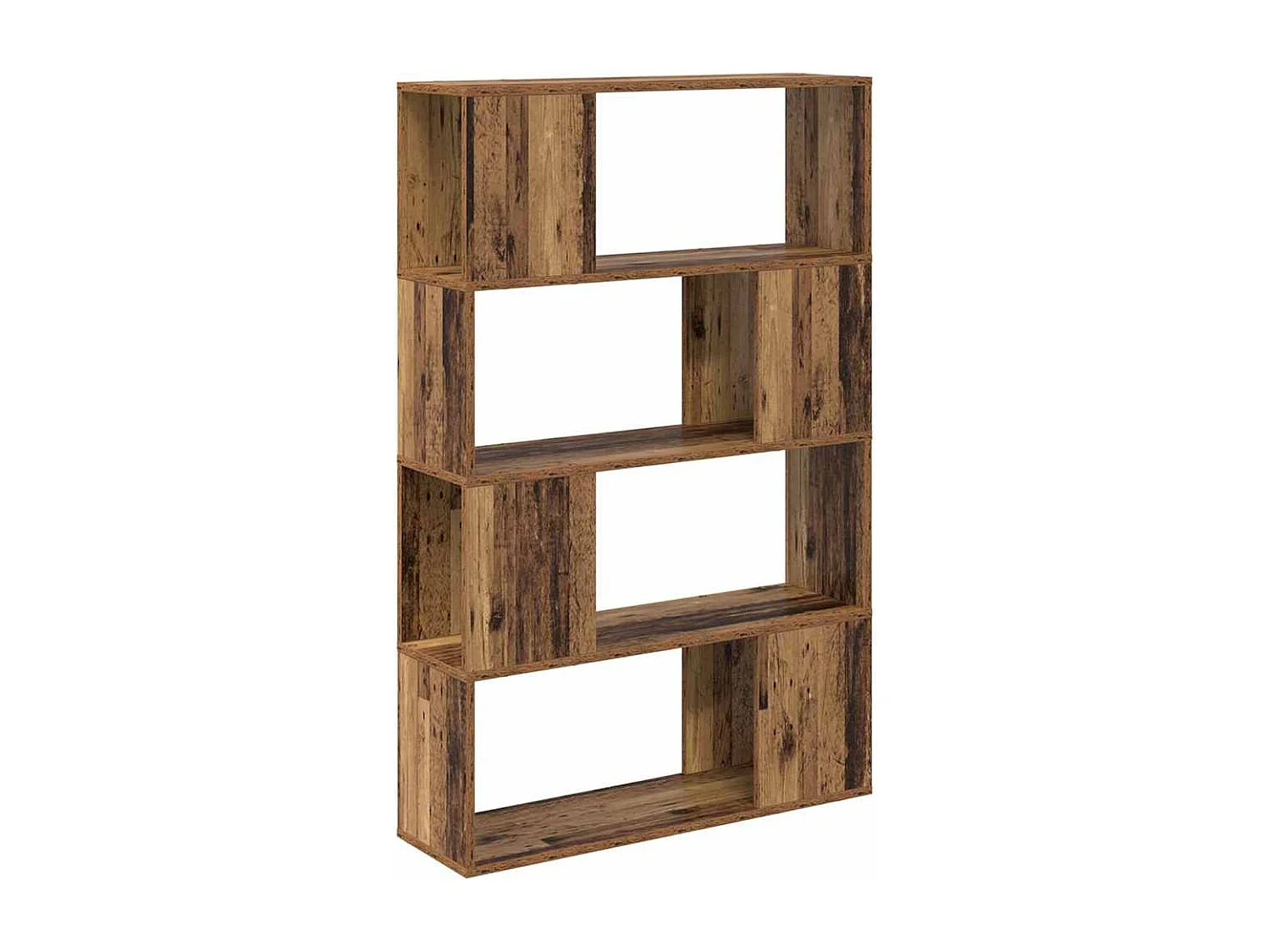 Centro di intrattenimento marrone 80 x 24 x 124 cm