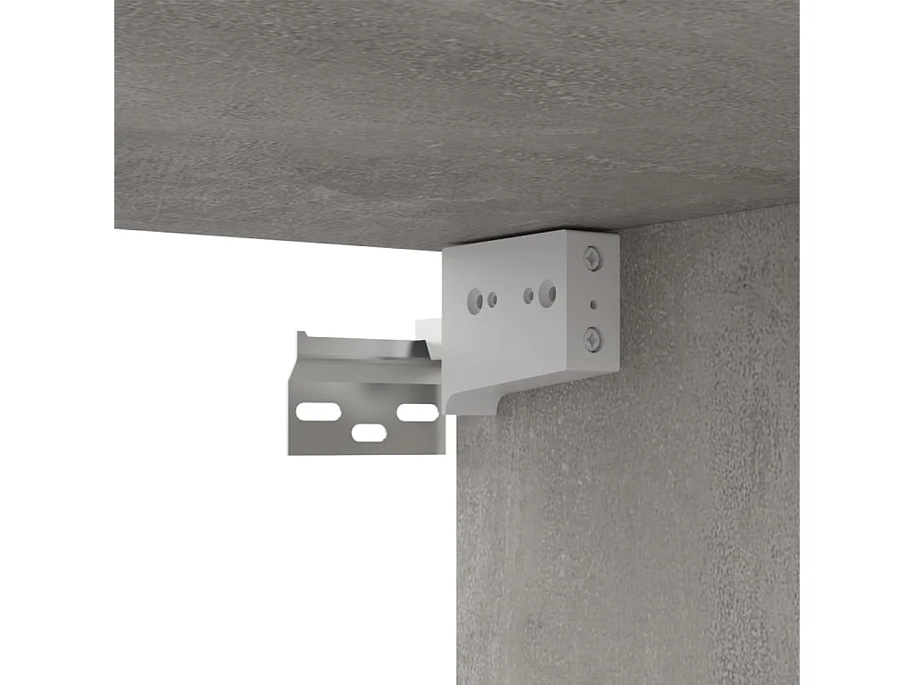 Meubles TV 4 pcs Gris béton 80x30x30 cm Bois d'ingénierie