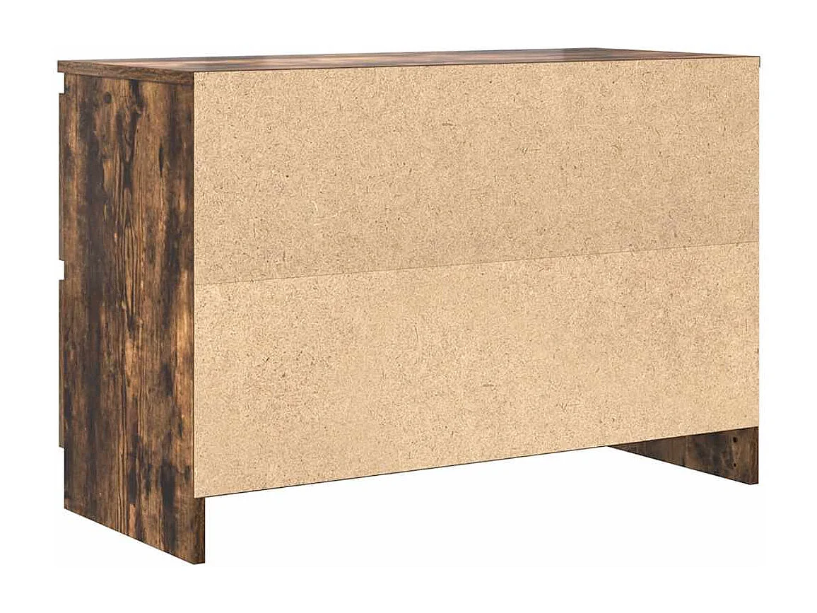 Mobile TV in rovere affumicato 80x35x54 cm in legno ingegnerizzato