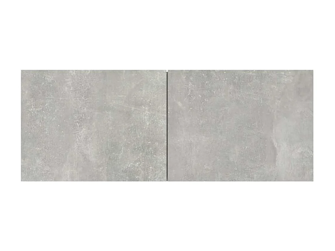 Meubles TV 2 pcs gris béton 80x30x30 cm bois d'ingénierie