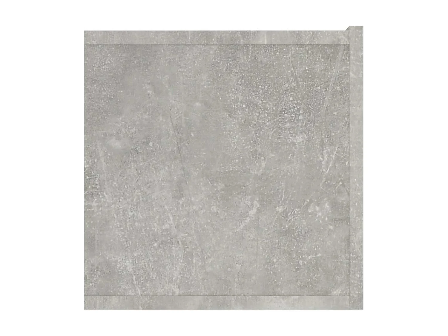 Mobile TV 2 pezzi grigio cemento 80x30x30 cm in legno ingegnerizzato