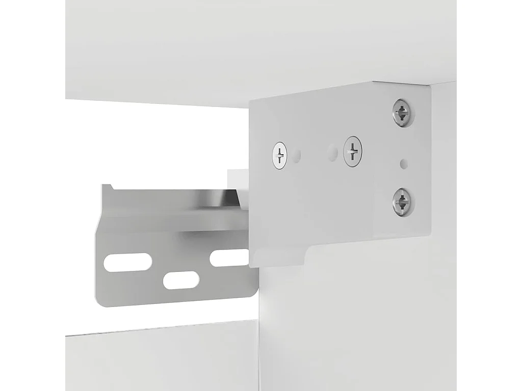 Meubles TV muraux 2 pcs Blanc 30,5x30x30 cm