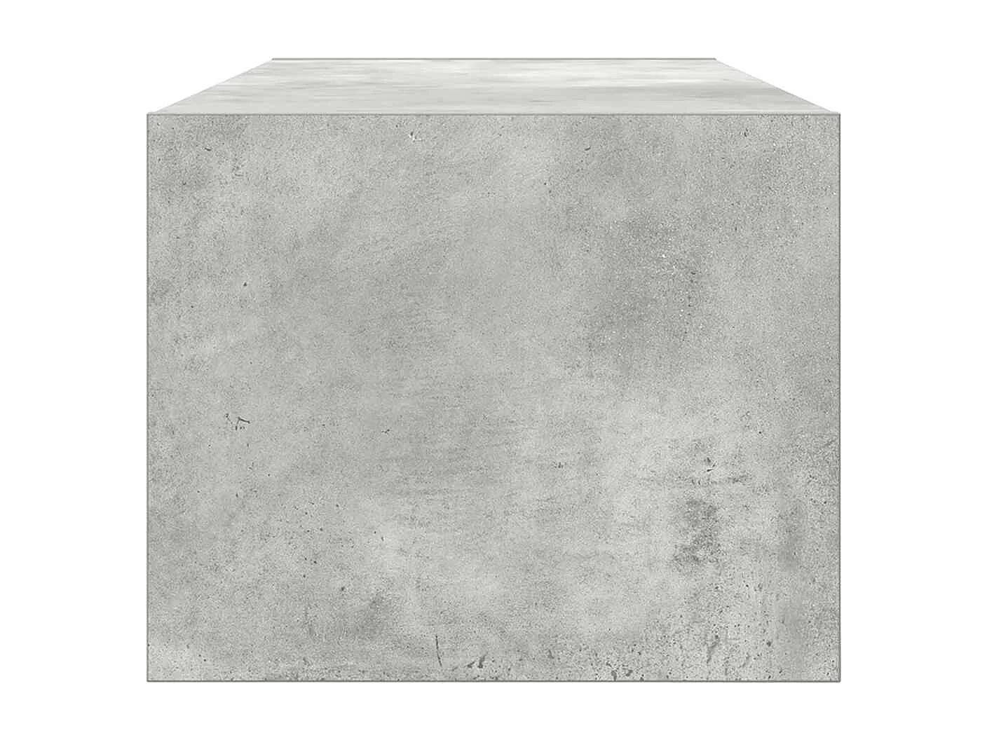 Meubles TV 2 pcs gris béton 80x31x25,5 cm bois d'ingénierie