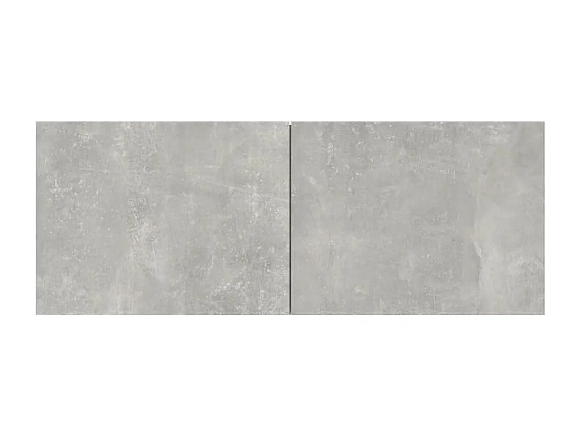 Ensemble de meubles TV 8 pcs Gris béton Bois d'ingénierie