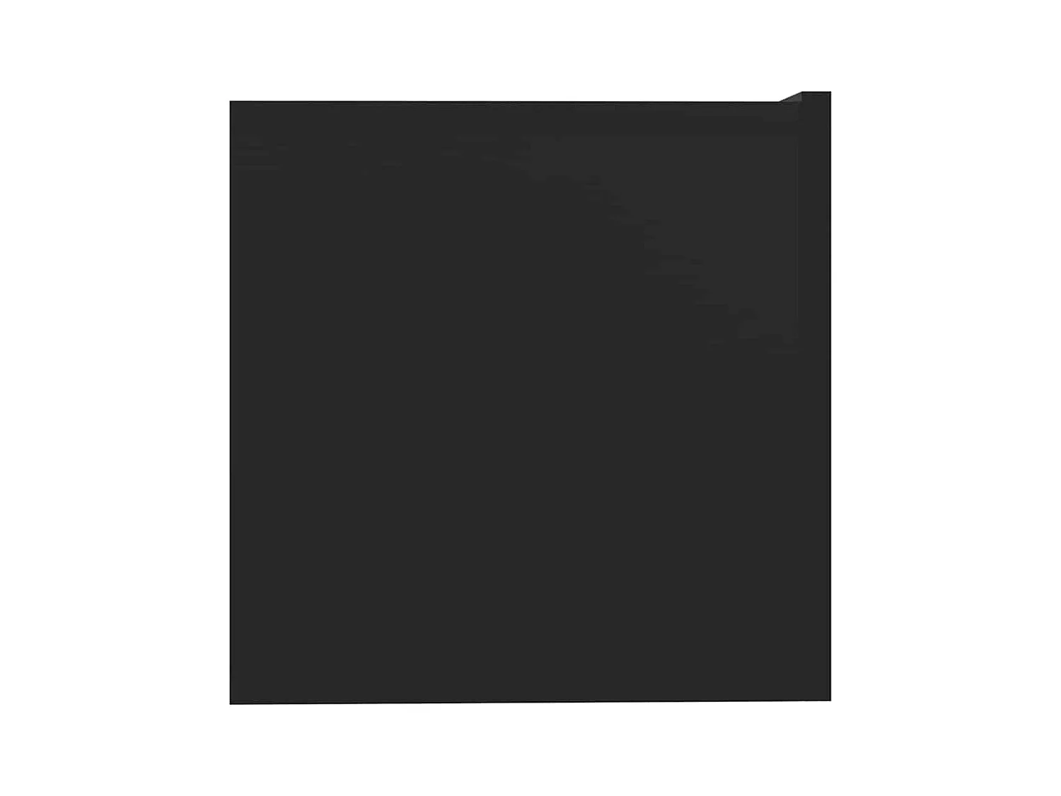 TV-Schrank 2 Stk. Schwarz 80x30x30 cm Holzwerkstoff