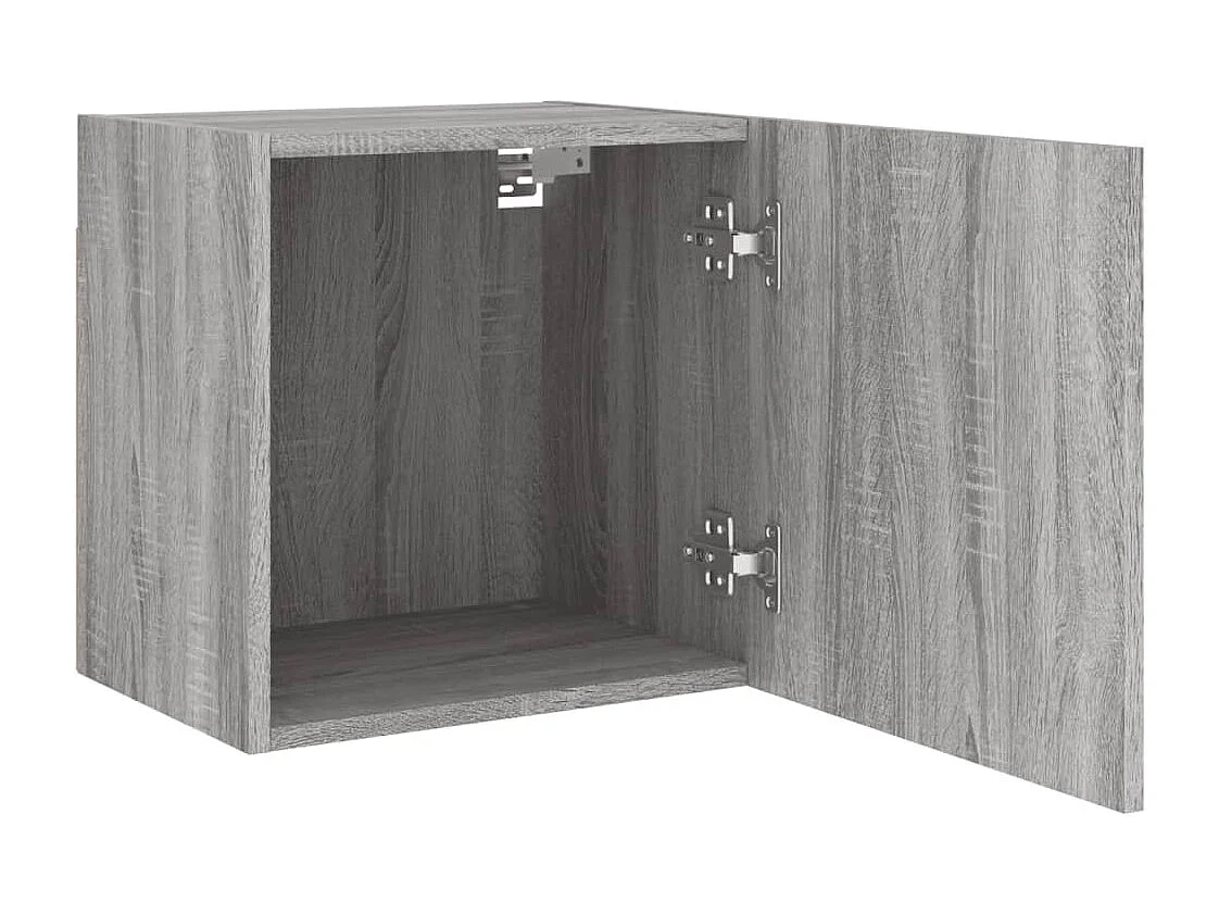 mobili TV da parete in legno ingegnerizzato grigio Sonoma 40,5x30x40cm