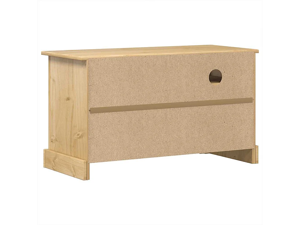 Meuble TV Corona 100x45x58 cm bois de pin massif