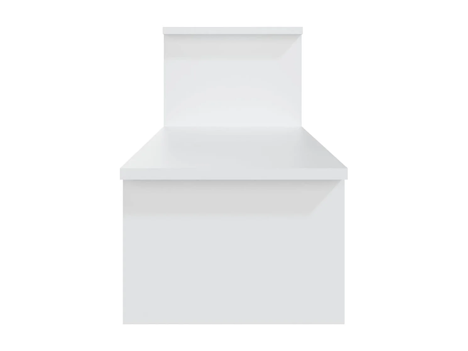 Meuble TV Blanc 180x30x43 cm Aggloméré