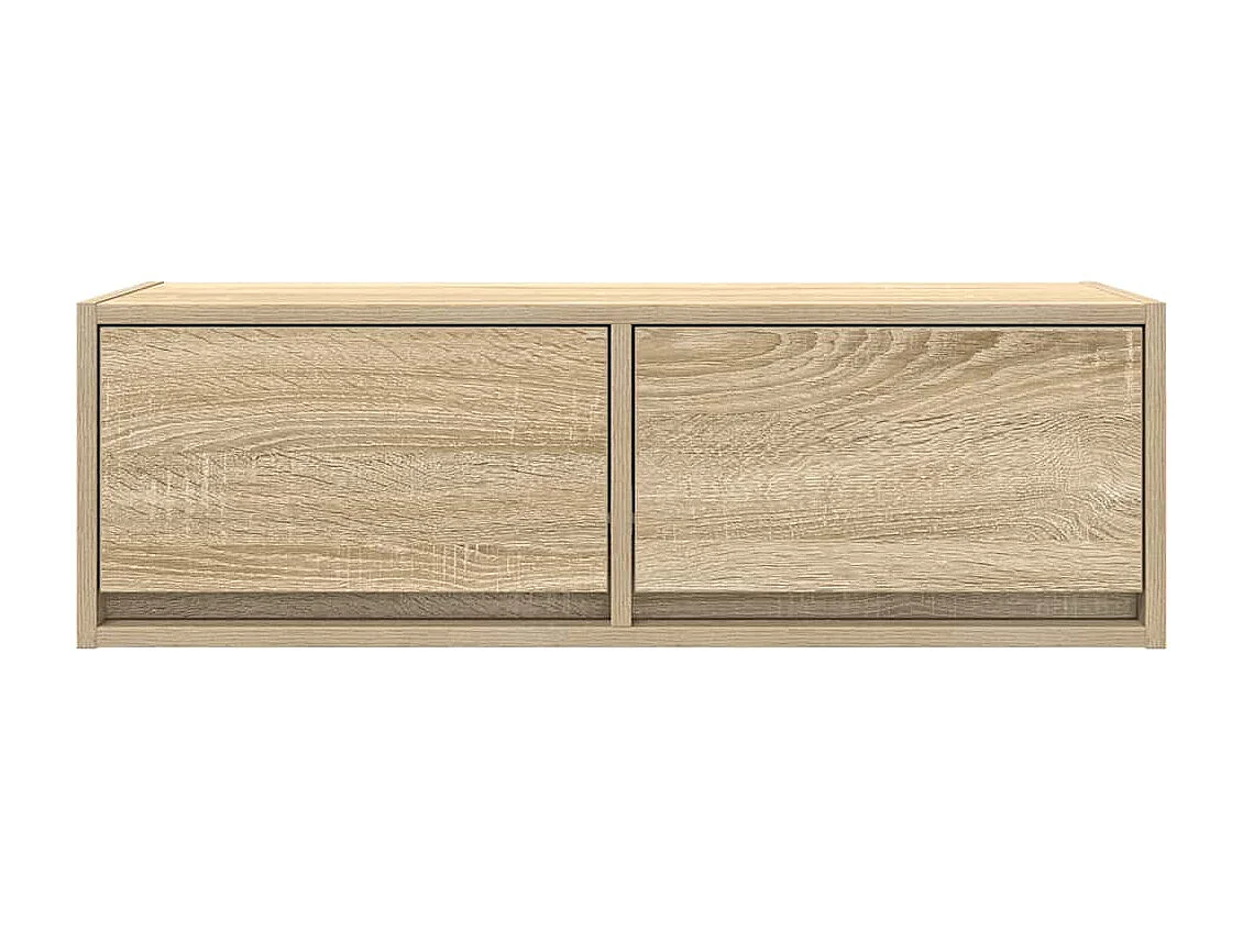 Meubles TV 2 pcs chêne sonoma 80x31x25,5 cm bois d'ingénierie