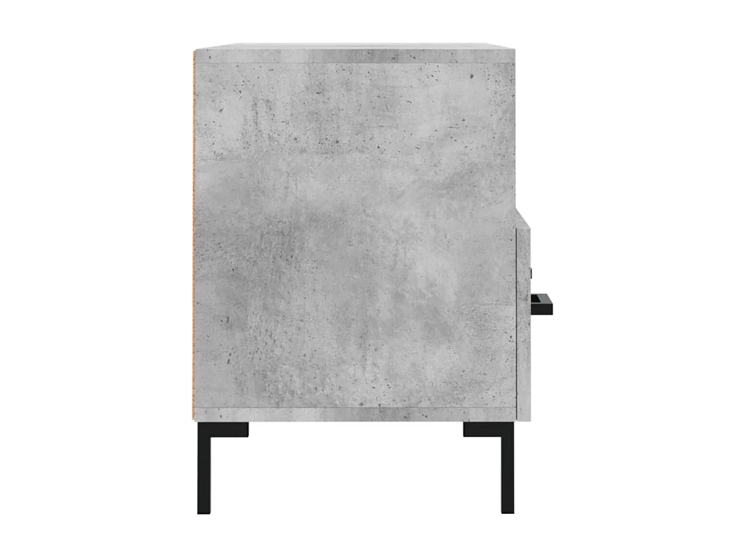 Mobile TV grigio cemento 80x36x50 cm in legno ingegnerizzato