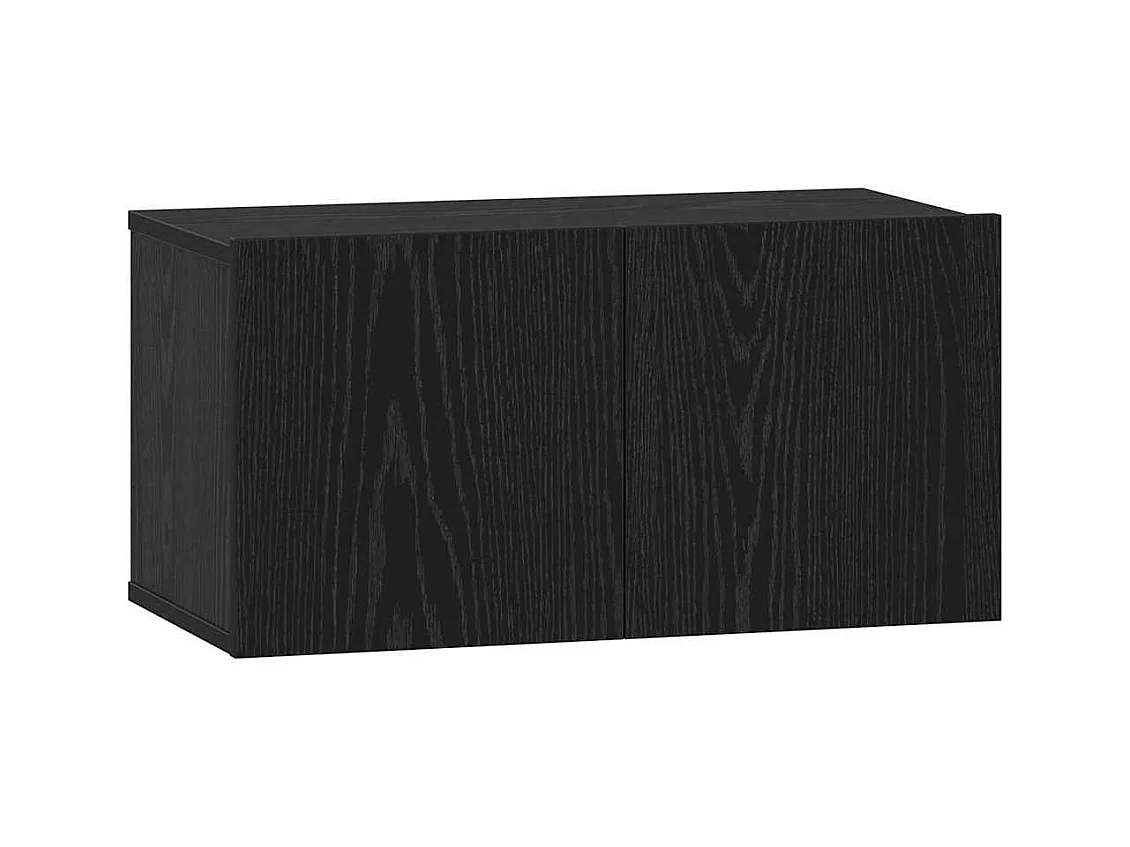 Ensemble meuble TV 4 pcs Chêne noir 60 x 30 x 30 cm