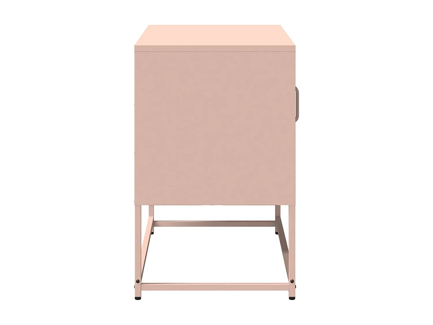 Rosa TV-Schrank 68x39x60,5 cm Stahl