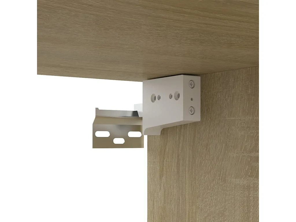 TV-kast 4 stuks Sonoma Eiken 80x30x30 cm Engineered Wood