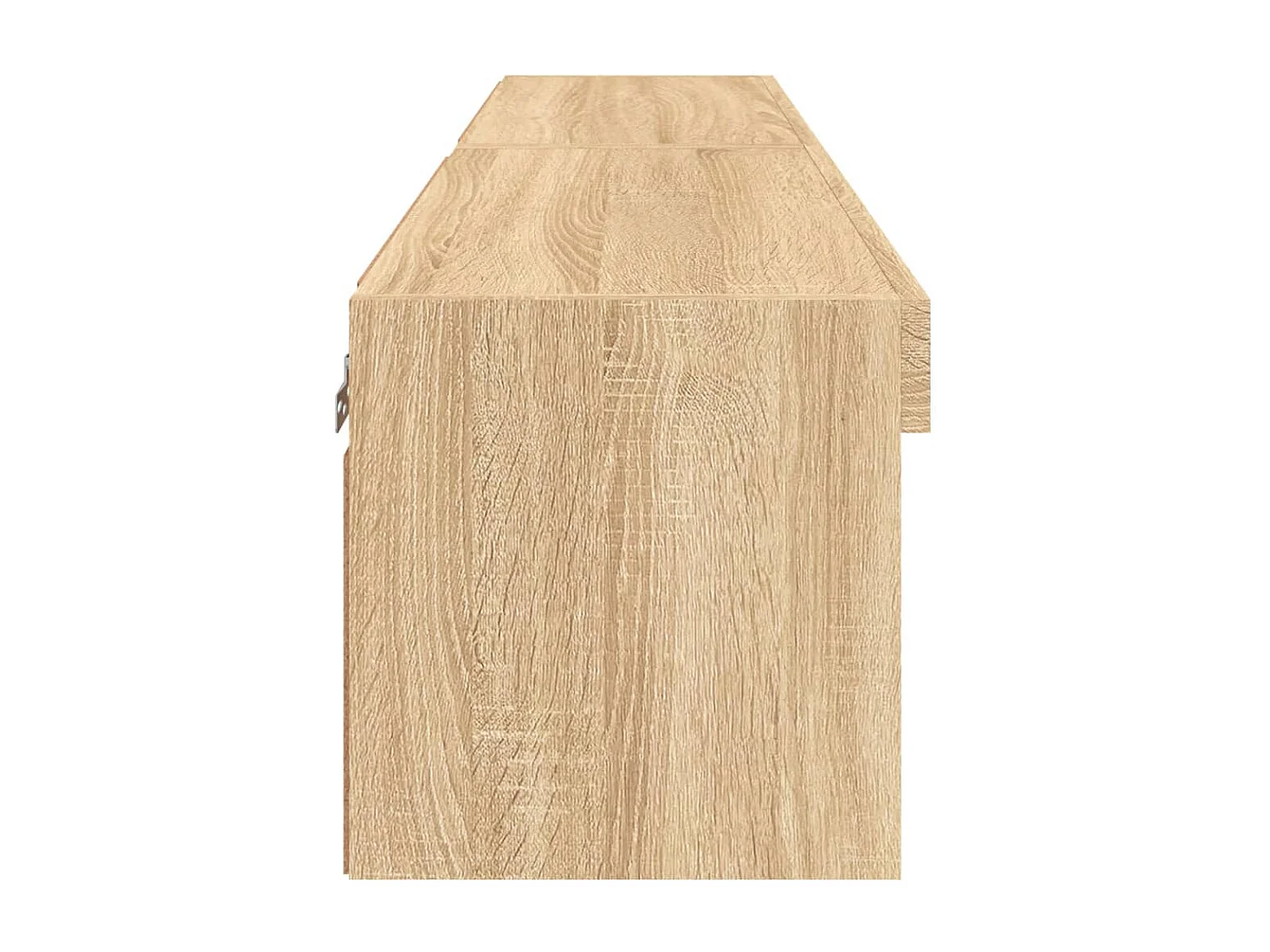 TV-kasten met LED-verlichting 2 stuks Sonoma eiken 60x30x30 cm