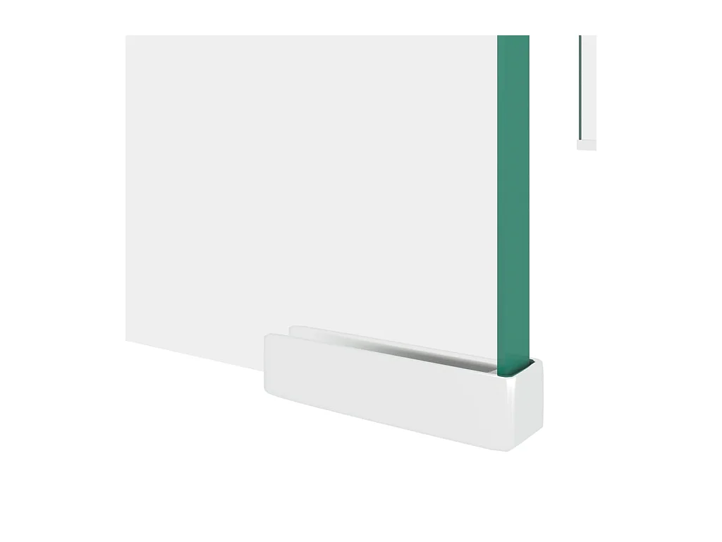 Meuble TV/pour moniteur 80x30x13 cm verre transparent