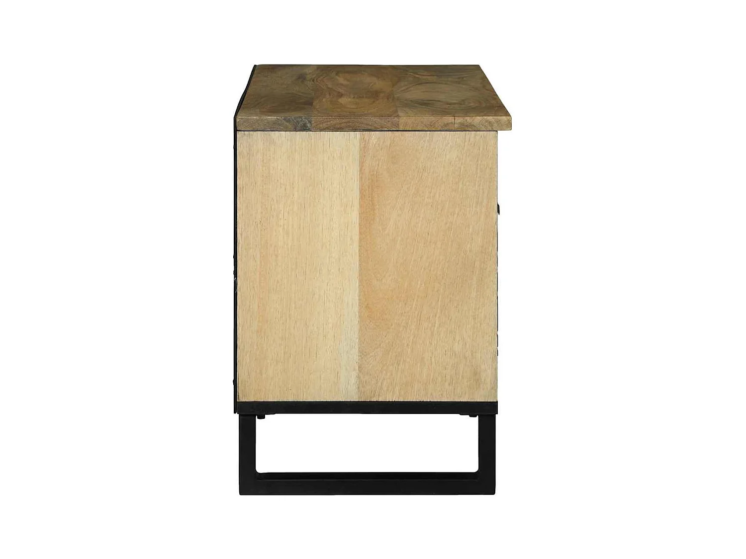 Armoire de rangement pour médias Marron 80 x 33.5 x 46 cm