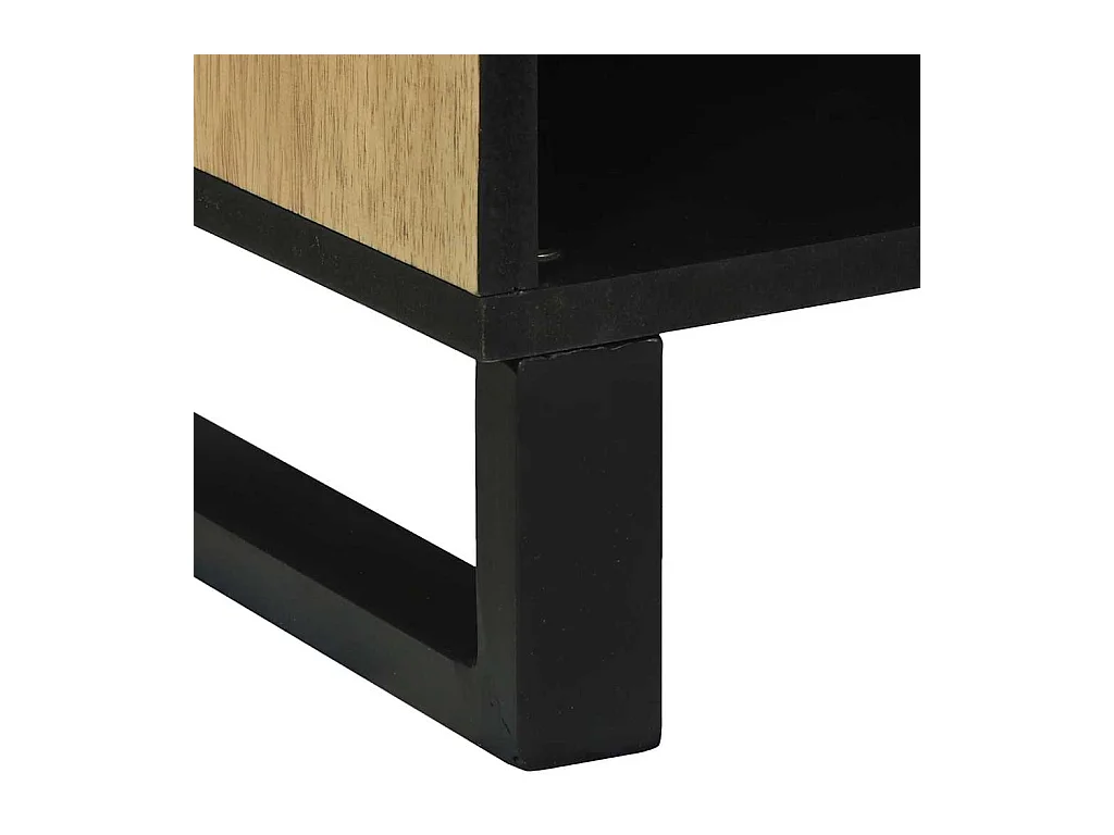 Armoire de rangement pour médias Marron 80 x 33.5 x 46 cm