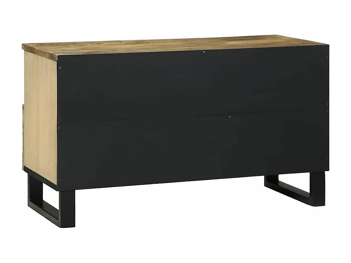 Armoire de rangement pour médias Marron 80 x 33.5 x 46 cm