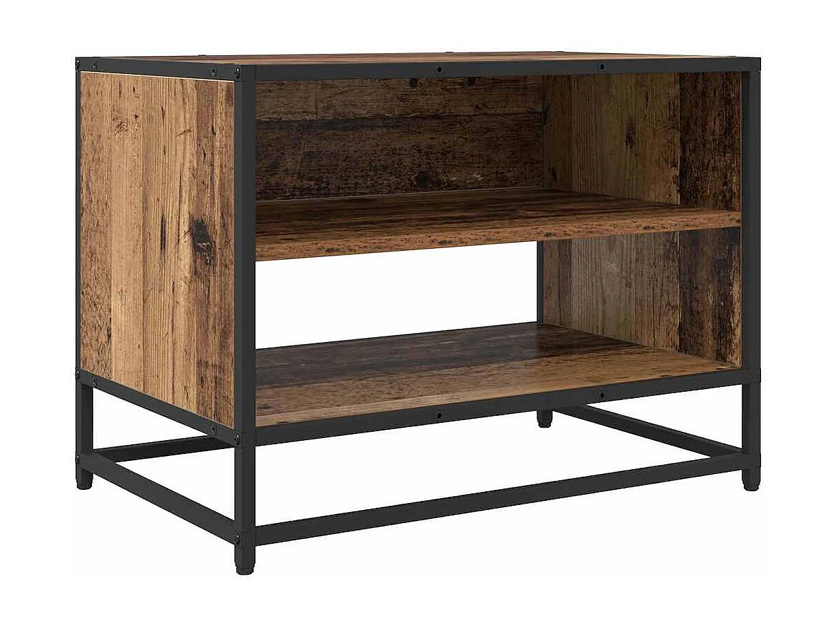 Meuble TV Bois ancien 61 x 40 x 46 cm Bois d'ingénierie