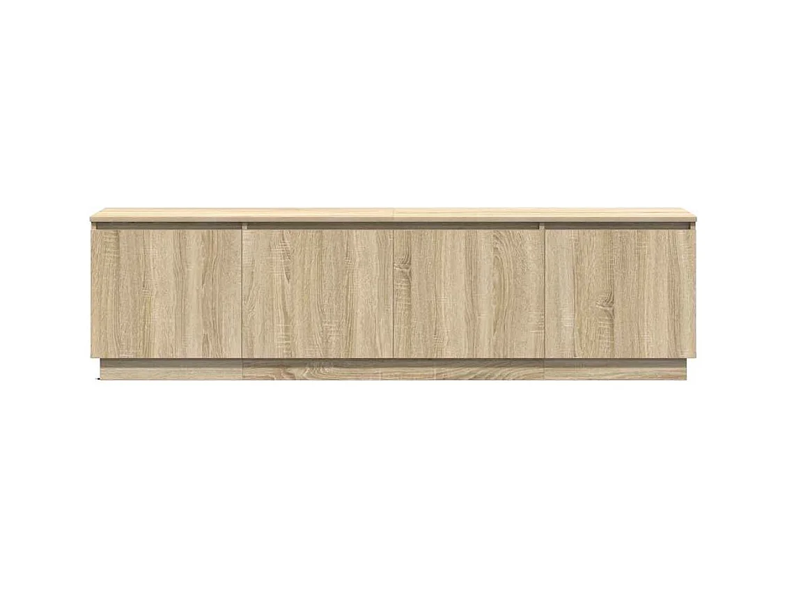 Meuble TV avec LED Chêne sonoma 180 x 38 x 49 cm