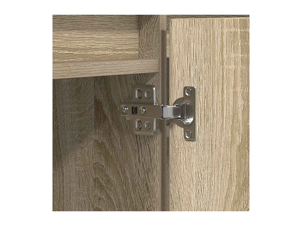 Meuble TV avec LED Chêne sonoma 180 x 38 x 49 cm