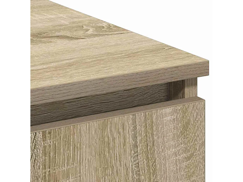 Meuble TV avec LED Chêne sonoma 180 x 38 x 49 cm