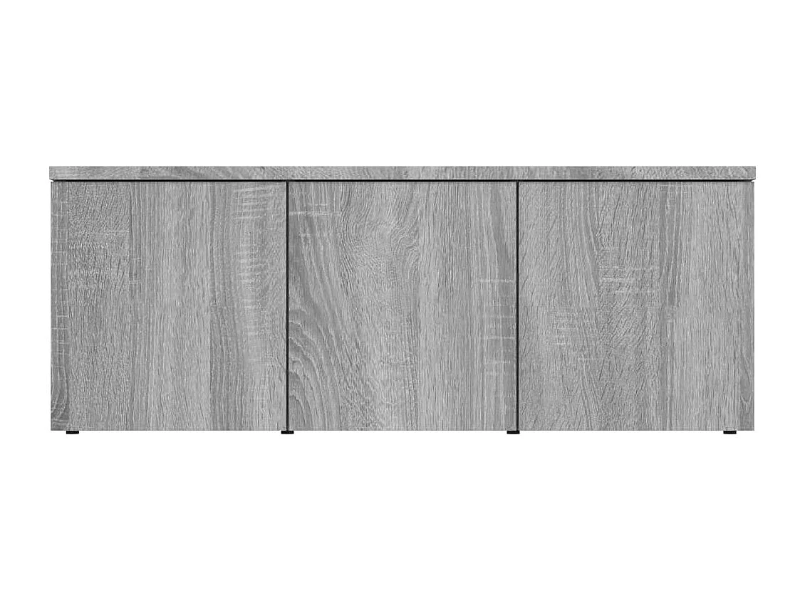 Meuble TV Sonoma gris 80x34x30 cm Bois d'ingénierie