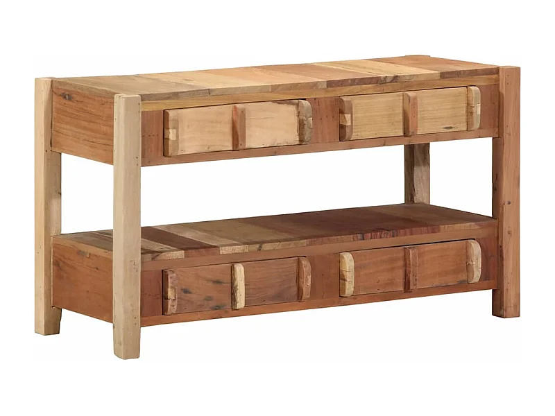 Mobile TV marrone 83 x 33 x 46 cm Legno massello di recupero