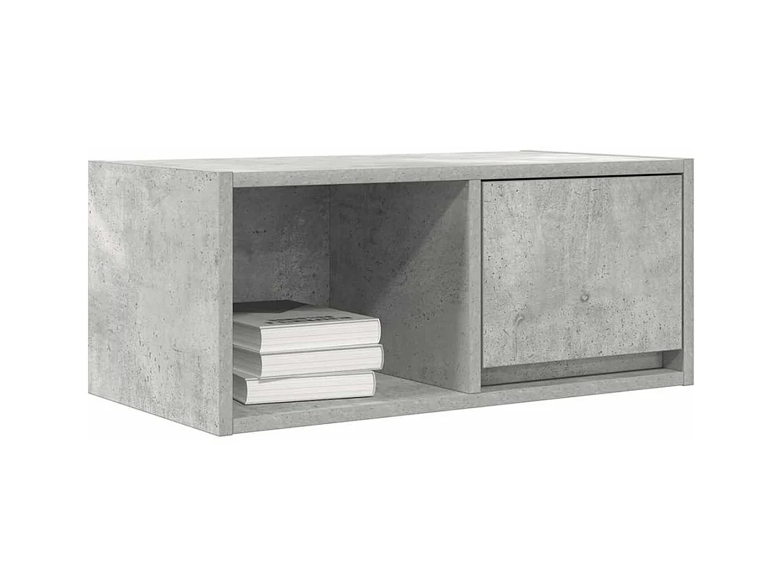Meubles TV 2 pcs gris béton 60x31x25,5 cm bois d'ingénierie