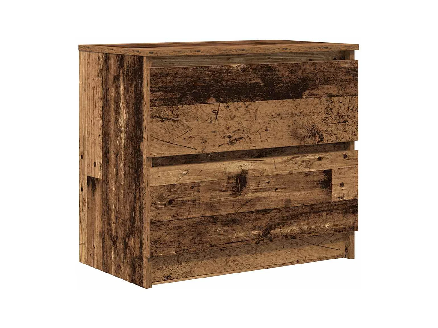 TV-kast oud hout 60x35x54 cm bewerkt hout