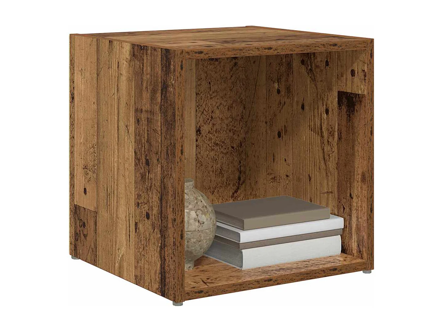 Meuble TV 2 pcs Marron 37 x 35 x 37 cm Bois d'ingénierie