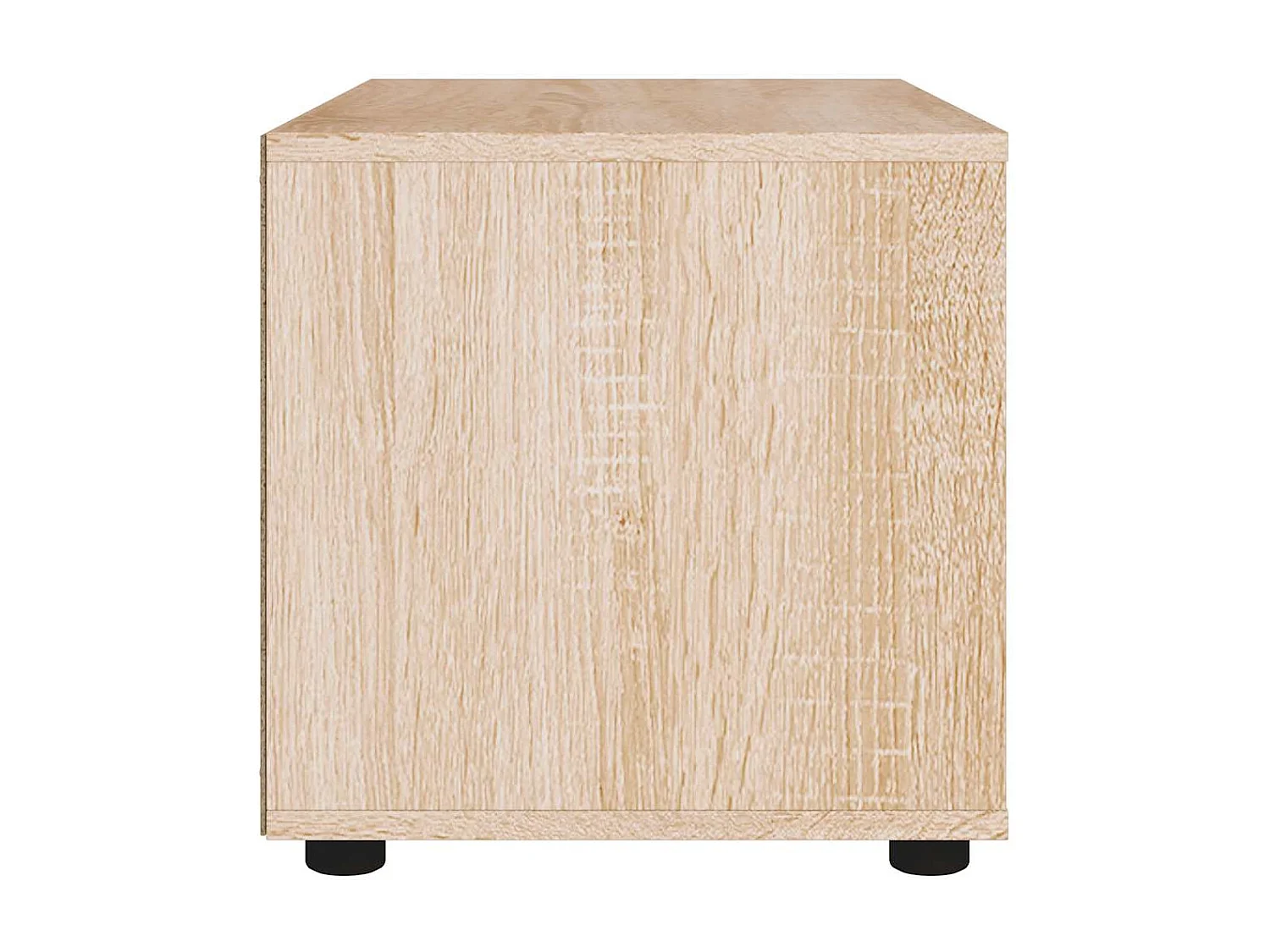 Meuble TV VISNES chêne sonoma 100x40x38 cm bois d'ingénierie