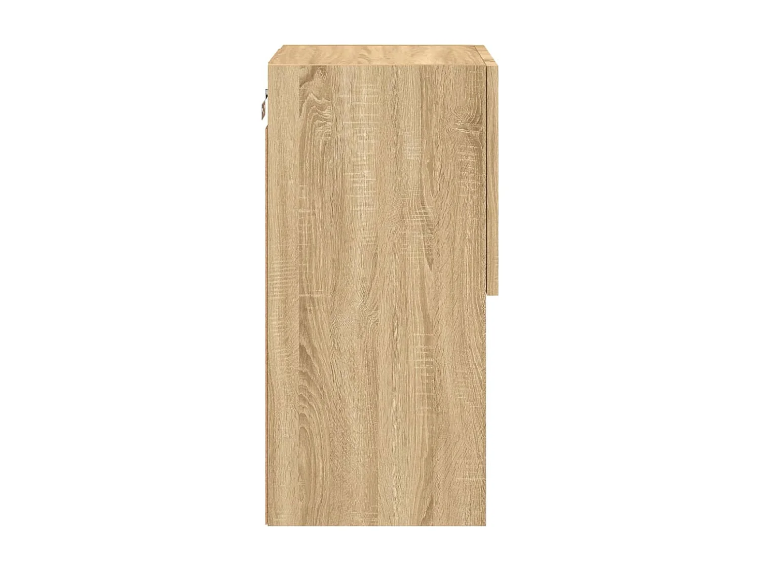 Muebles de TV con luces LED 2 piezas roble sonoma 30,5x30x60 cm