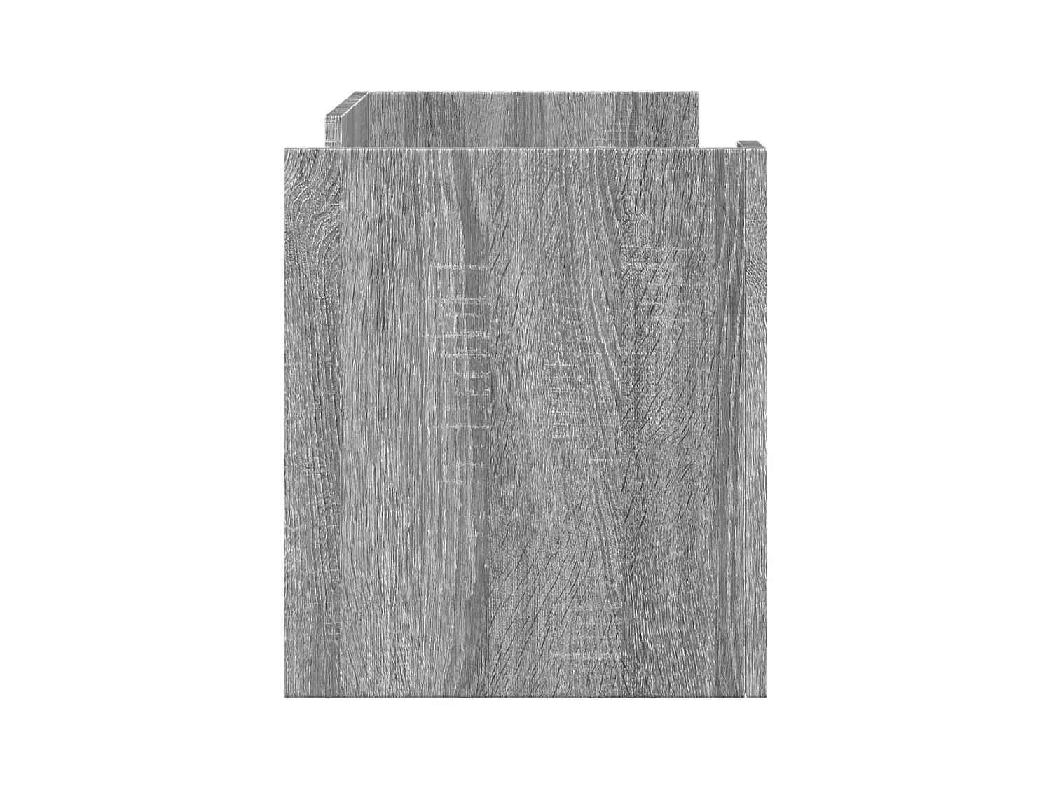 Meuble TV sonoma gris 80x35x40 cm bois d'ingénierie
