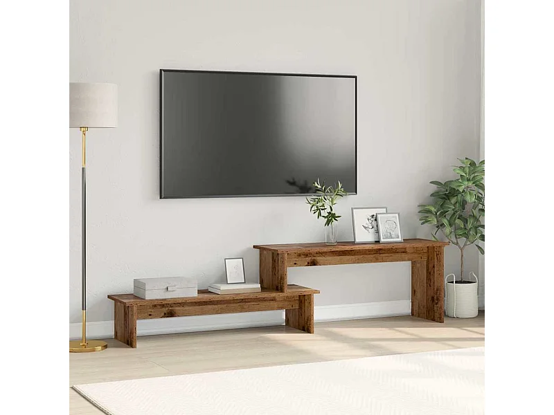 TV-meubel Antiek hout 180 x 30 x 43 cm Bewerkt hout