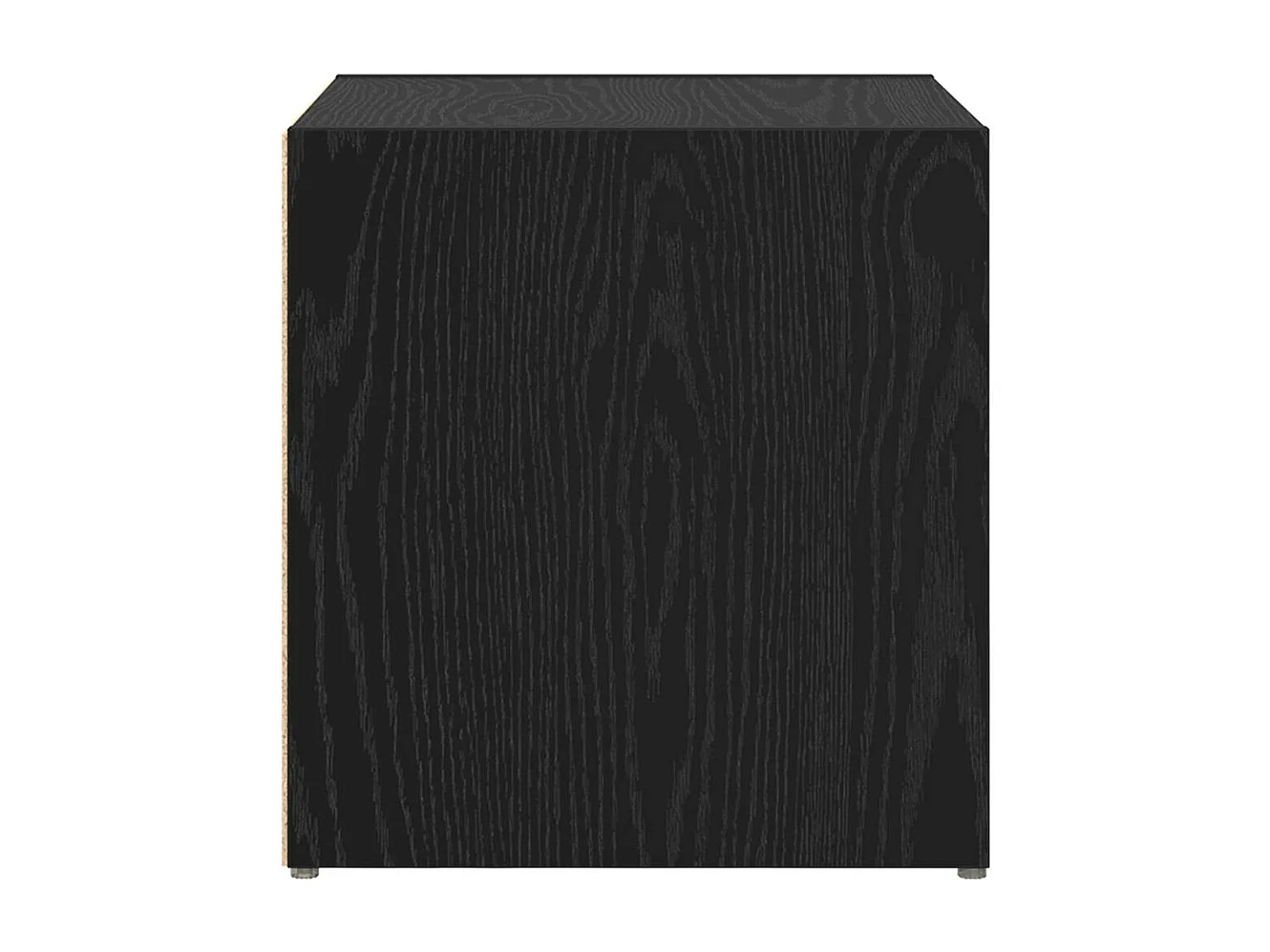 Meuble TV 4 pcs Noir 37 x 35 x 37 cm Bois d'ingénierie