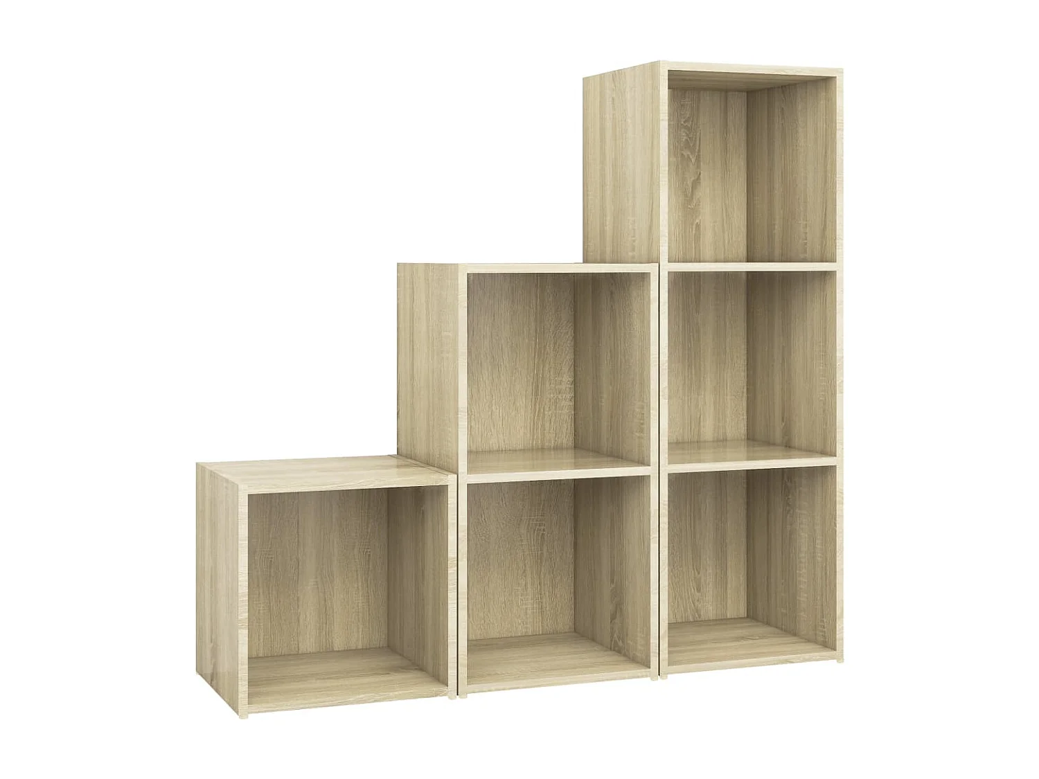 Ensemble de meubles TV 3 pcs Chêne sonoma Bois d'ingénierie