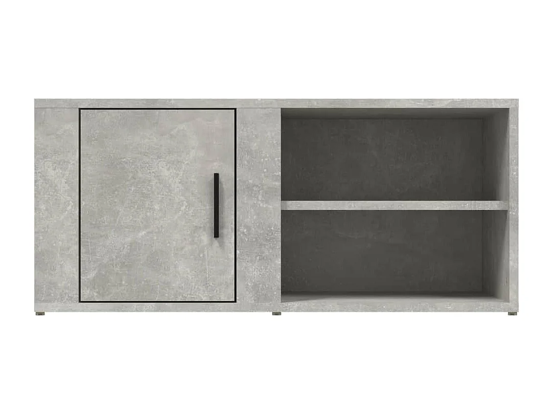 Meubles TV 2 pcs Gris béton 80x31,5x36 cm Bois d'ingénierie