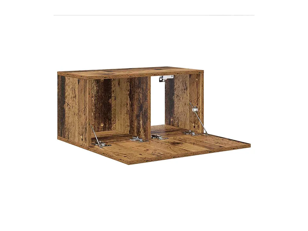 Mueble TV 2 piezas Multicolor 60 x 30 x 30 cm Madera de Ingeniería