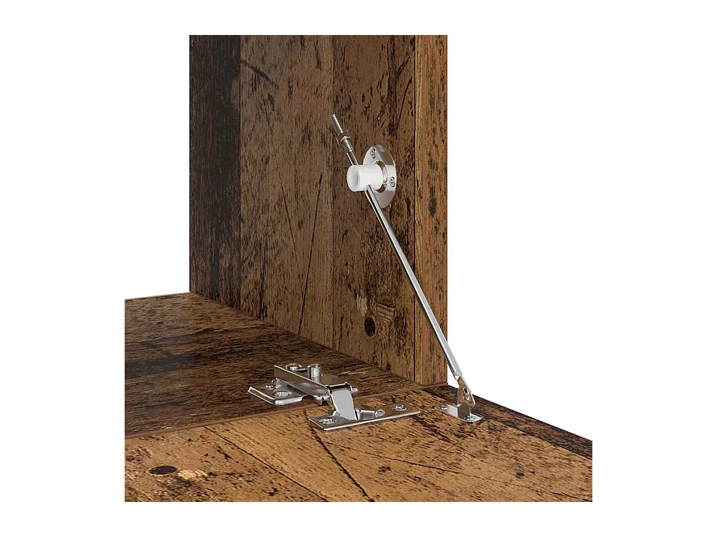 Mueble TV 2 piezas Multicolor 60 x 30 x 30 cm Madera de Ingeniería