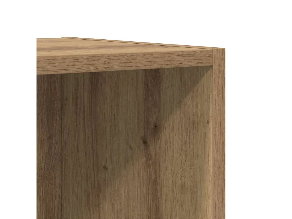 Mobile TV 4 pezzi Marrone 37 x 35 x 37 cm Legno ingegnerizzato