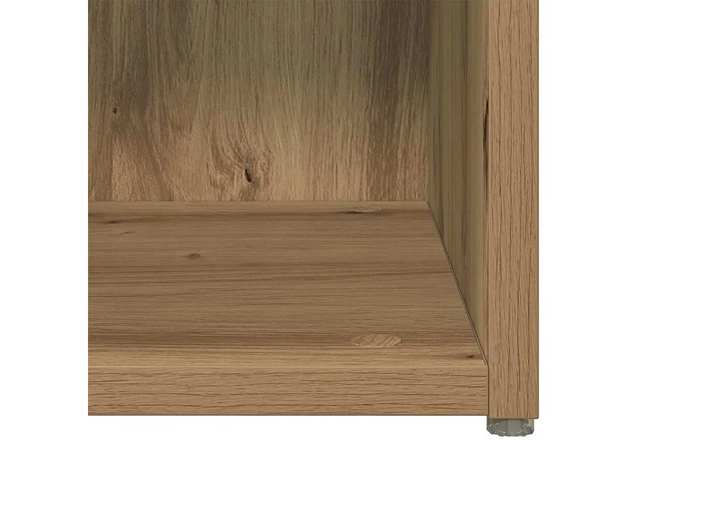 Meuble TV 4 pcs Marron 37 x 35 x 37 cm Bois d'ingénierie
