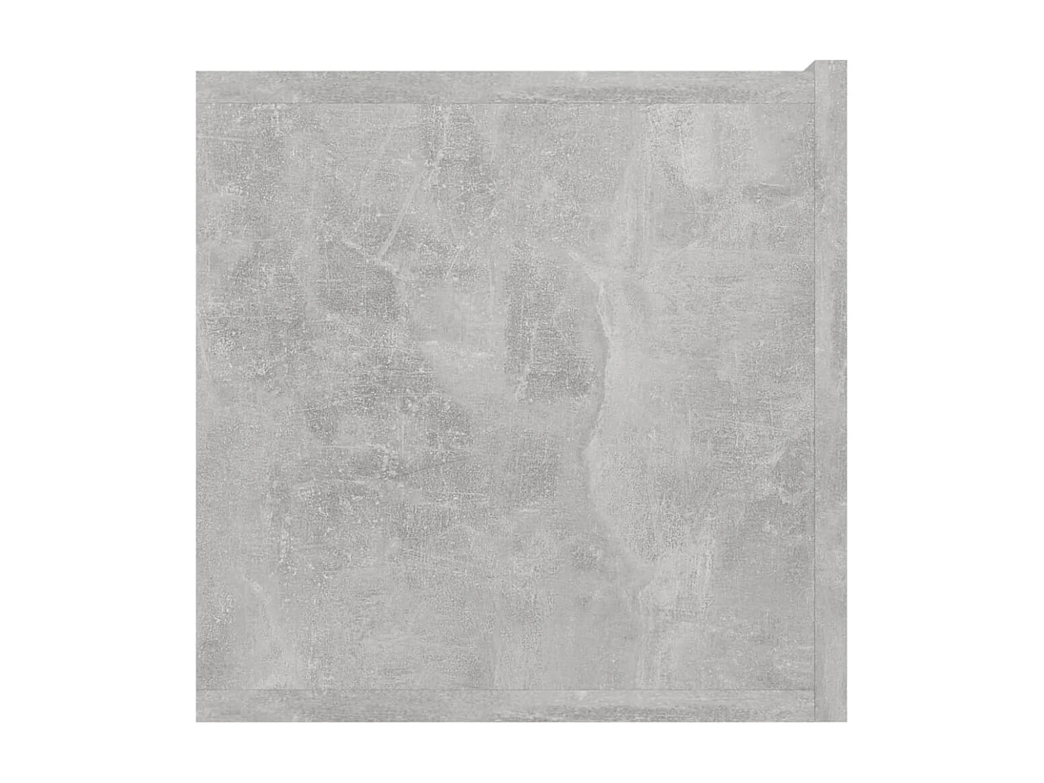 Mueble de TV de pared de 2 piezas, gris hormigón, 60x30x30 cm