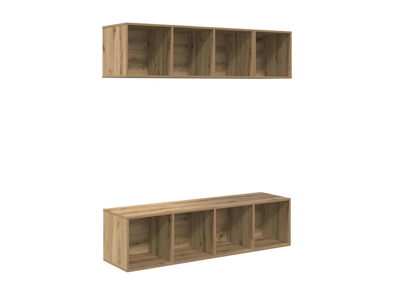 Ensemble de meubles TV 3 pcs chêne artisanal Bois d'ingénierie