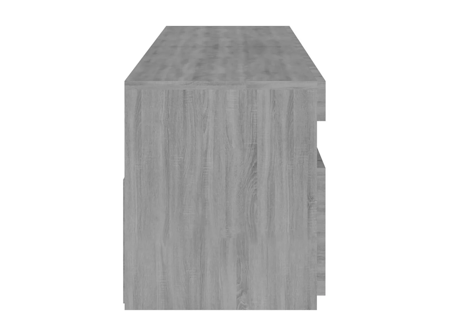 Muebles de TV con luces LED 2 piezas Sonoma gris 75x35x40 cm