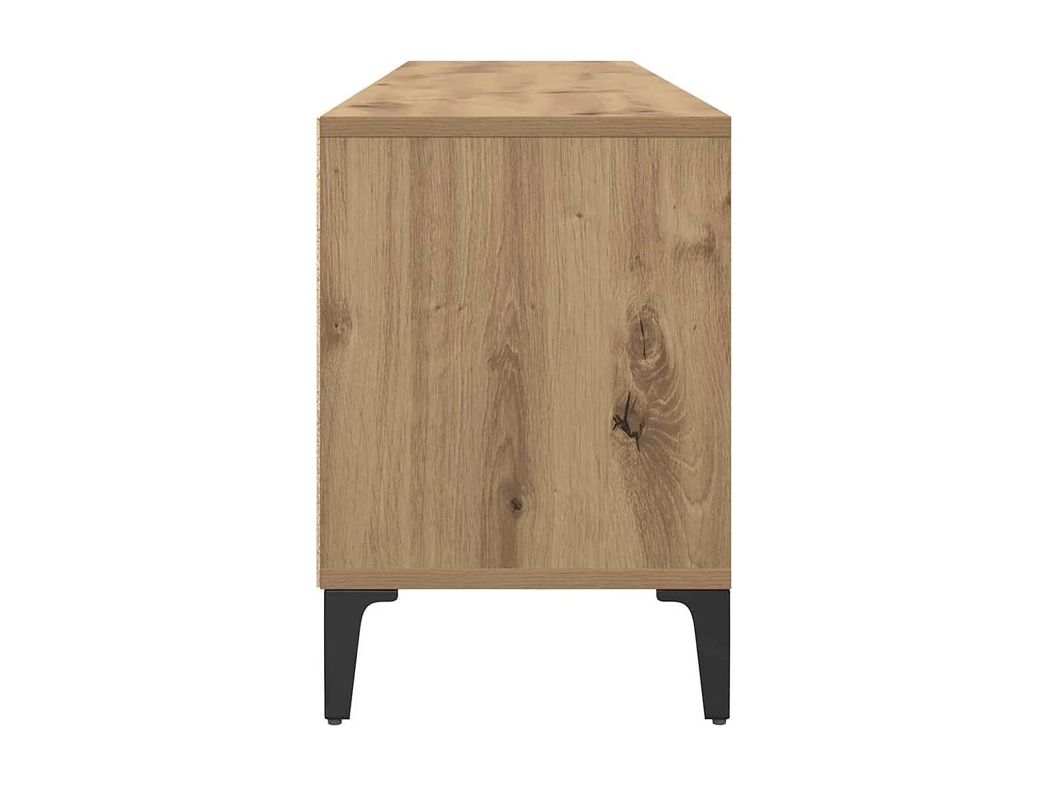 Meuble TV chêne artisanal 150 x 30 x 44.5 cm Bois d'ingénierie