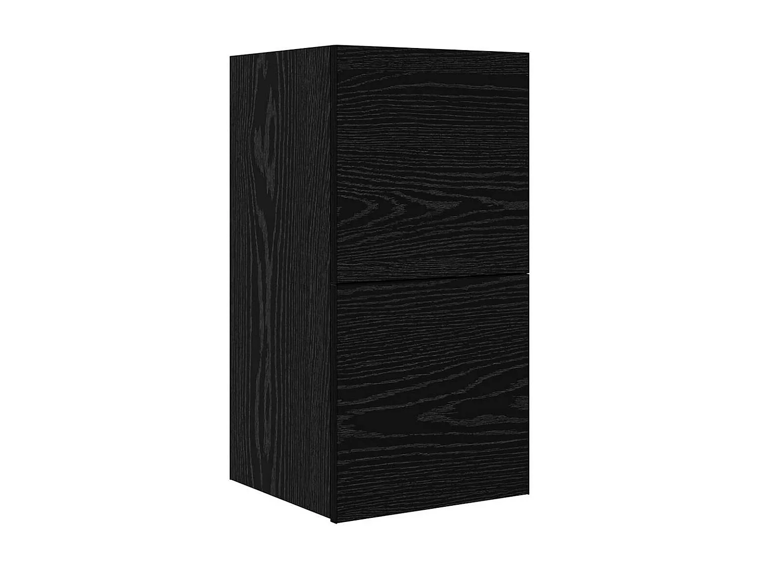 Ensemble meuble TV 8 pcs Chêne noir Bois d'ingénierie