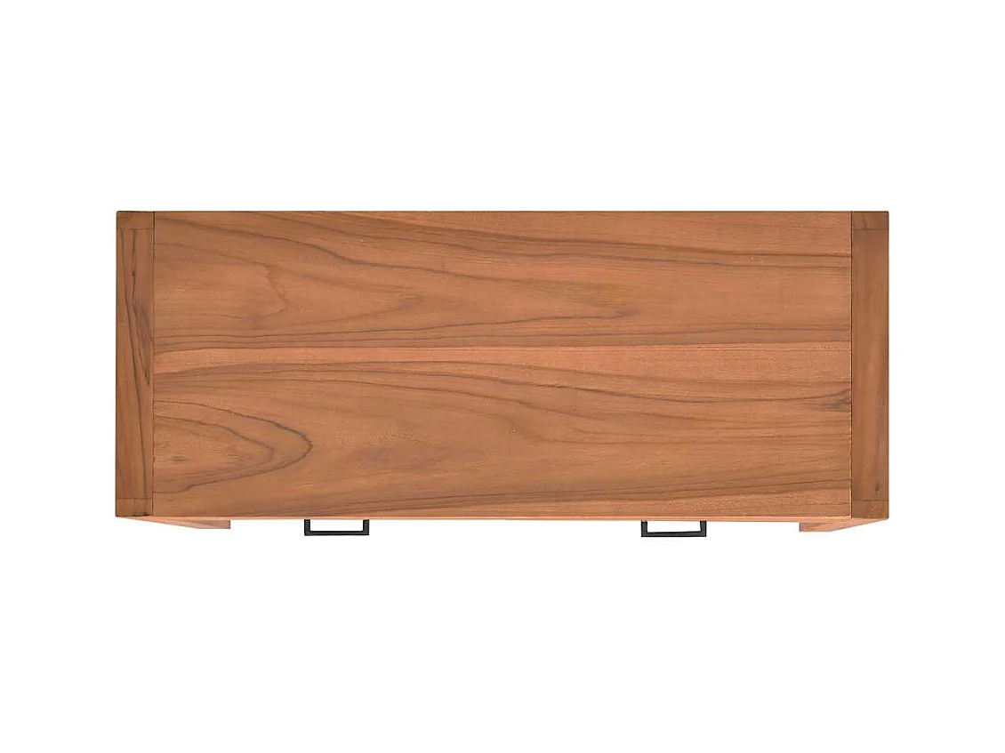 TV-kast 100x40x45 cm Teakhout
