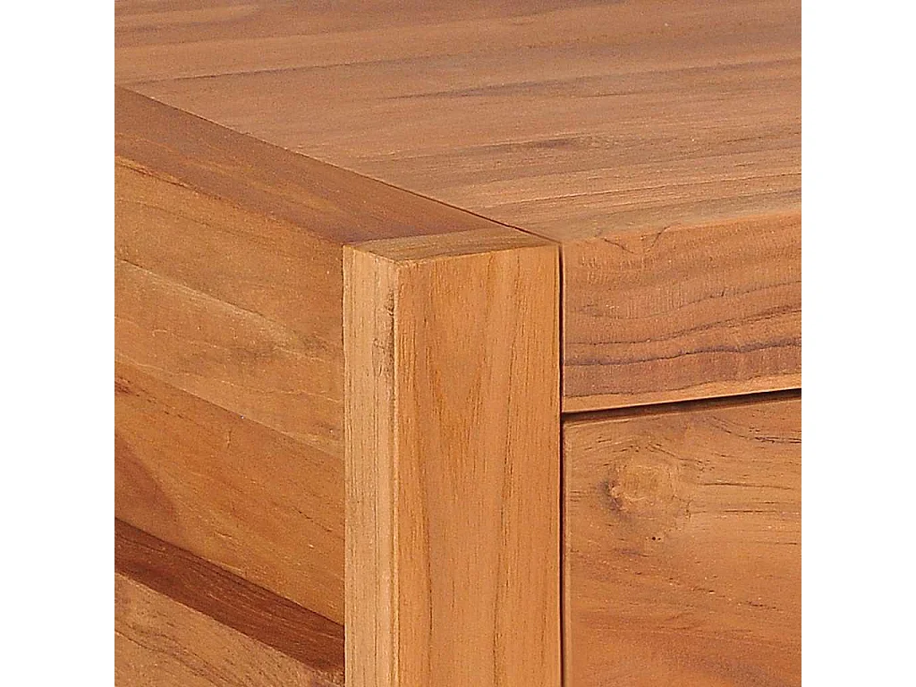 TV-kast 100x40x45 cm Teakhout